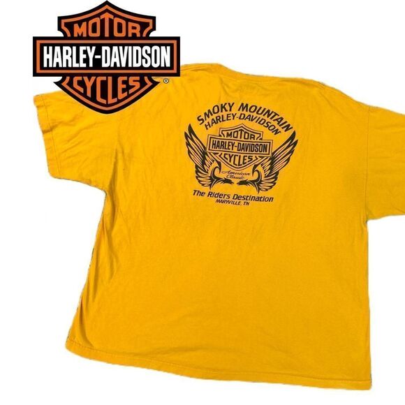 Harley-Davidson The Riders Destination‎ Smoky Mountain Maryville, TN - Size 3XL - Picture 2 of 4